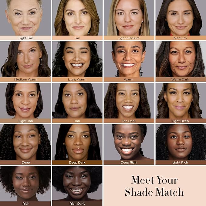 LUMINESS Airbrush Spray Silk Foundation Starter Kit - Tan - Foundation, Primer & Dual-Sided Angled Buffing Brush - Medium, Buildable Coverage, Anti-Aging Formula Hydrates & Moisturizes