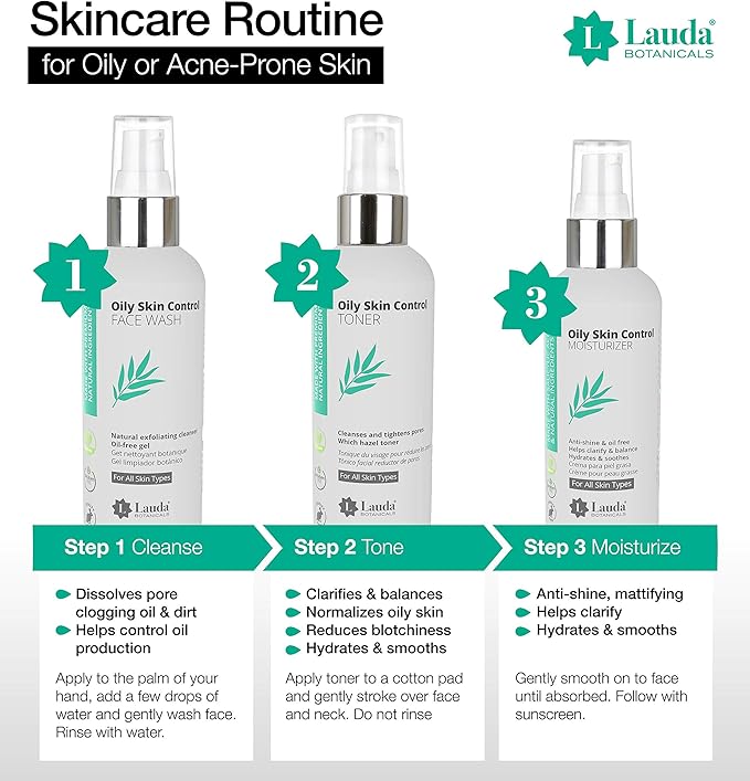 LAUDA BOTANICALS Vitamin C Facial Toner Spray, Hydrating Skin Balancing, Refreshing Pore Minimizer with Organic Witch Hazel, Aloe Vera, Anti Aging Antioxidants for Combination & Oily Skin, 4 Oz