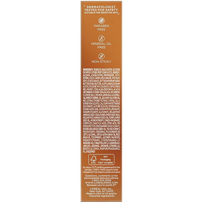 L'Oreal Paris Skincare Age Perfect Hydra-Nutrition All-Over Balm with Manuka Honey Extract and Nurturing Oils, to Soothe and Rescue Dry Skin, Paraben Free, 1.7 oz.