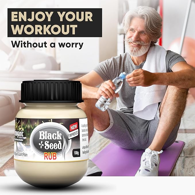 Black Seed Rub | Infused with Soothing Properties | Crafted to Provide Comfort to Joints, Muscles, Shoulders and Beyond | 3.5 oz.…