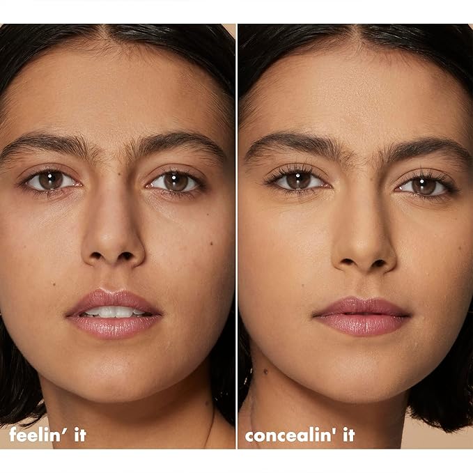 e.l.f. Hydrating Camo Concealer, Lightweight, Full Coverage, Long Lasting, Conceals, Corrects, Covers, Hydrates, Highlights, Medium Warm, Satin Finish, 25 Shades, All-Day Wear, 0.20 Fl Oz