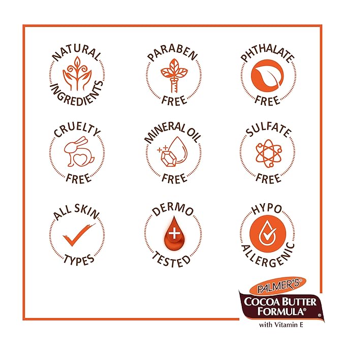 Palmer's Cocoa Butter Formula Massage Cream for Stretch Marks and Pregnancy Skin Care, 4.4 Ounces (Pack of 6)