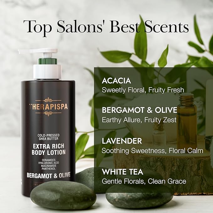 Scented Body Lotion for Women – Hydrating & Nourishing Moisturizer with Shea Butter, Ceramides & Panthenol for Dry Skin – Inclusive for Everyone (White Tea, 17.0 fl oz)