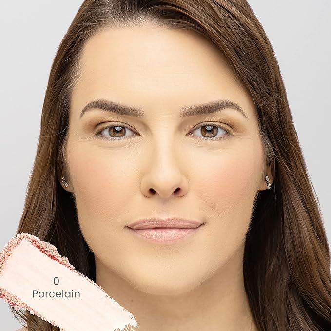 True + Luscious Sheer Halo Complexion Powder – Natural Matte Finish Foundation, Sheer to Medium Coverage – Clean, Vegan and Cruelty Free Powder Foundation – 0.32 oz