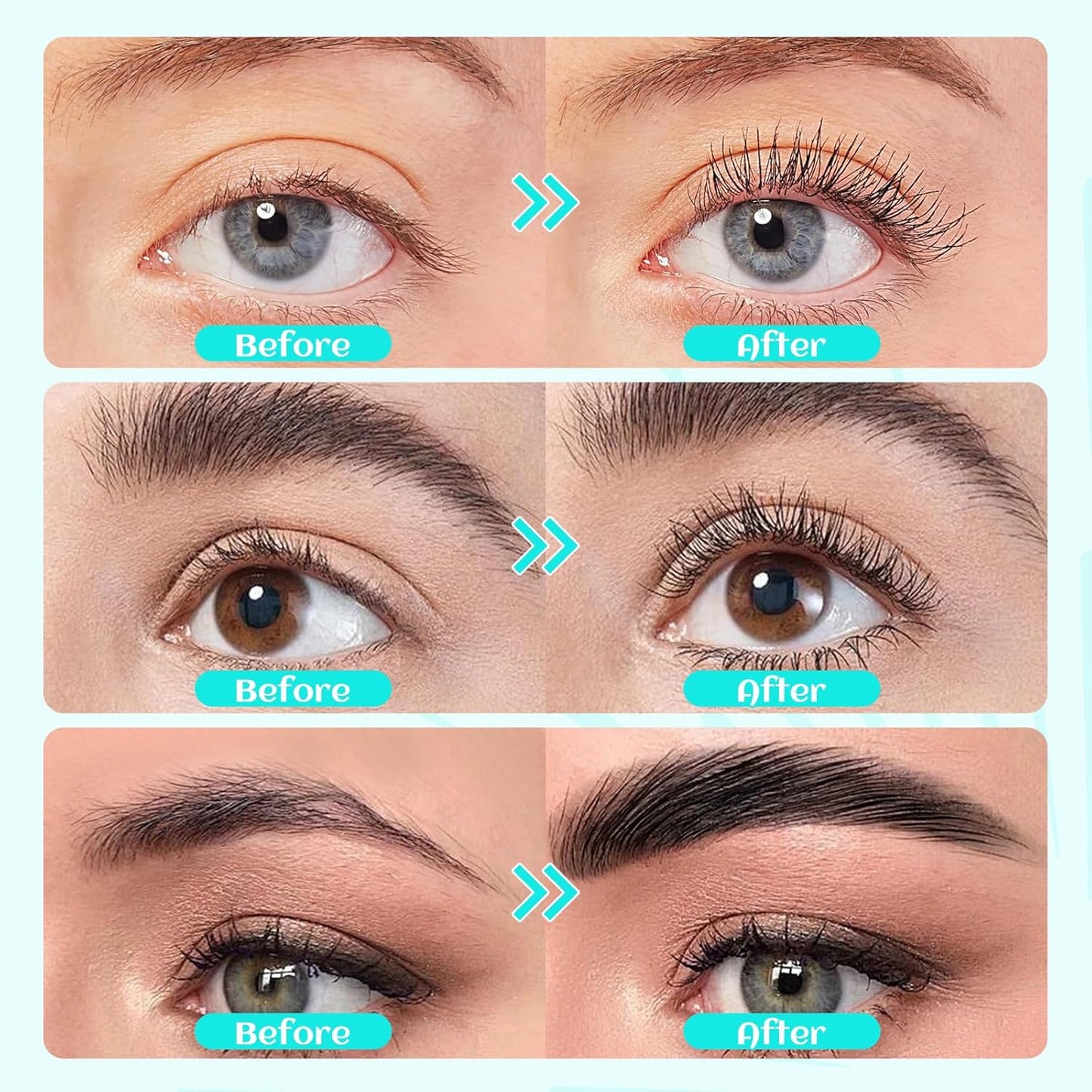 Lash Lift, Eyelash Perm Kit & Black Brow Lamination Kit, Natural Eyelash Curling Lash Extension Set, Lash Perm Kit Detailed Instruction and Complete Tools Achieve Salon-Quality