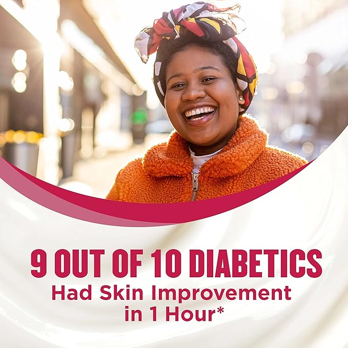 Gold Bond Diabetics' Dry Skin Relief Body Lotion, 13 oz., with Aloe to Moisturize & Soothe