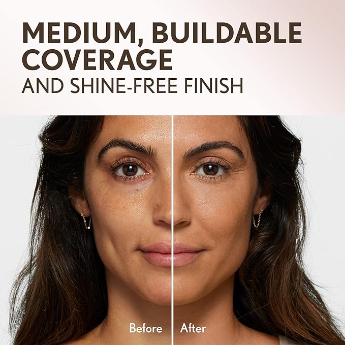 Covergirl Clean Invisible Pressed Powder, Lightweight, Breathable, Vegan Formula, Warm Nude 158, 0.38oz