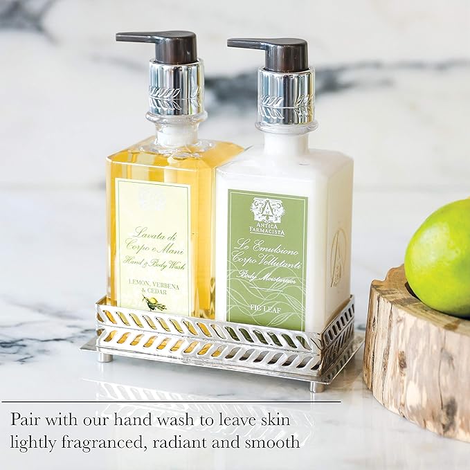 Antica Farmacista Body Moisturizer - Moisturizing Scented Lotion - Premium Body Moisturizer - Luxury Gift for Women & Men - Hand & Skin Hydration - Santorini, 10 Fl Oz