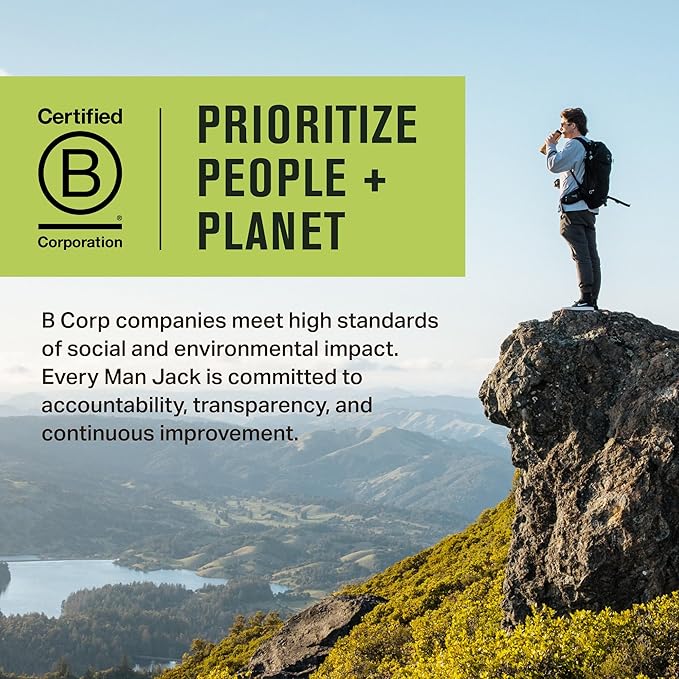 Every Man Jack Men's Body Wash Variety Pack - Includes 3 Body Washes with Natural Ingredients & Incredible Scents - Amber + Sandalwood, Cedar + Red Sage, Sea Minerals + Citron Fragrances