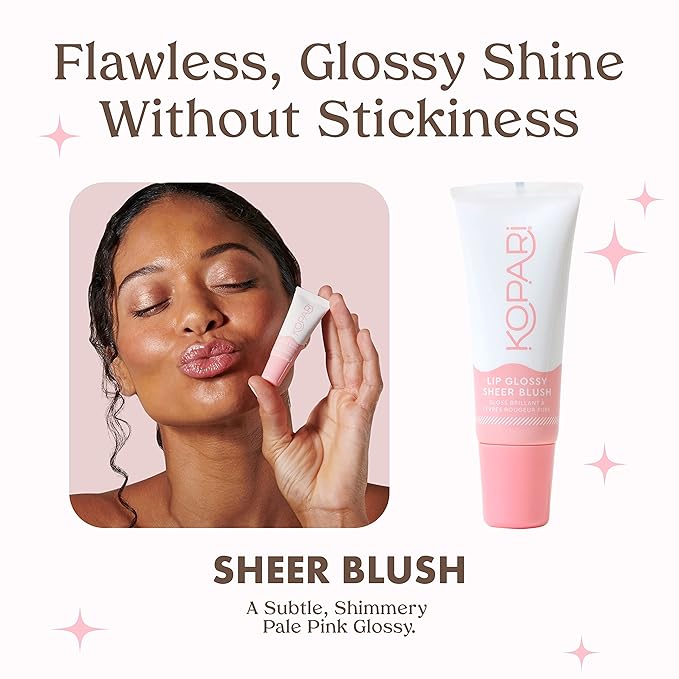 Kopari Sheer Blush Lip Glossy 1pk