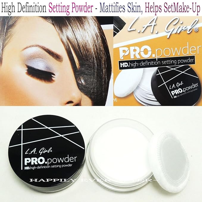 L.A. Girl BB Pro Powder Translucent, LAX-GPP939, 0.17 Ounce