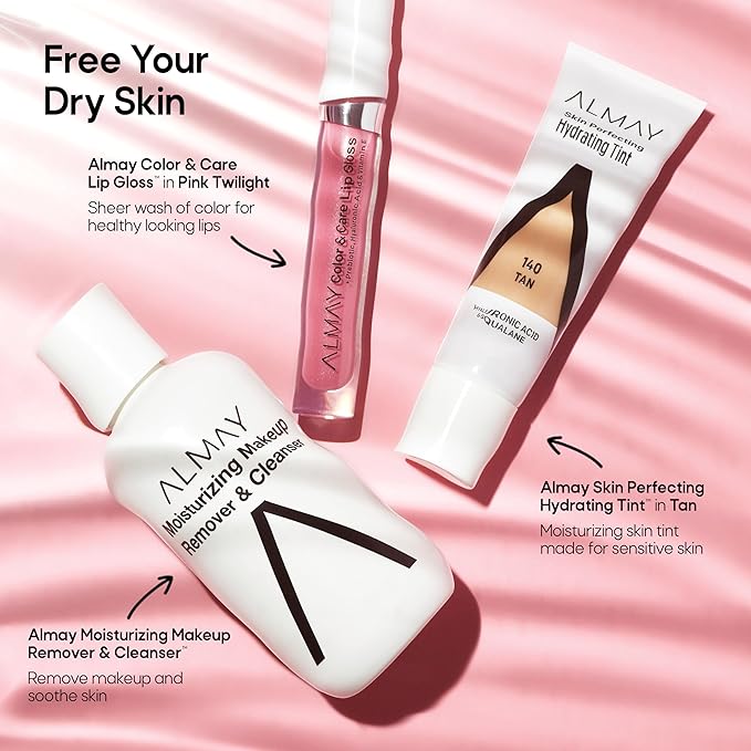 Almay Hydrating Liquid Foundation Tint, Lightweight with Light Coverage, Naturally Dewy Finish, Hypoallergenic, Dermatologist TestedFragrance Free, 170 Mocha, 0.94 fl oz.