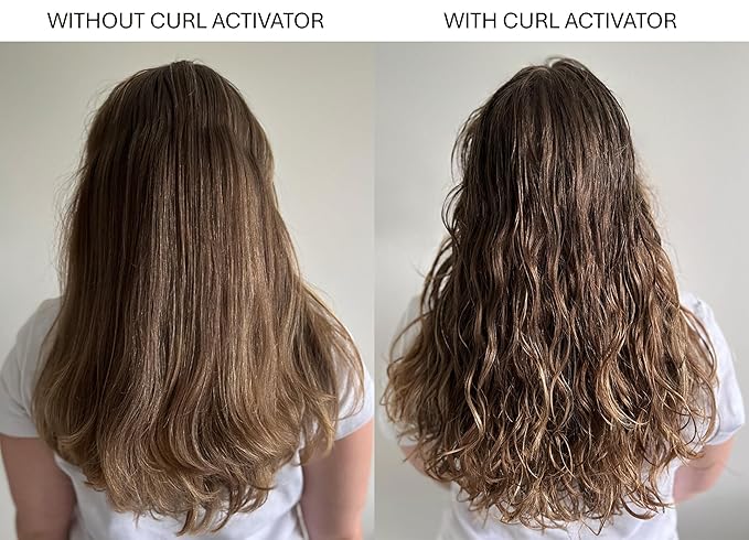 Alcôve - Curl Activator for Curly Hair - Argan Oil, Pomegranate Seed & Mango Extract - Defining Cream for Wavy Hair - Anti Frizz - Moisturizing - Effective in High Humidity - 250ml