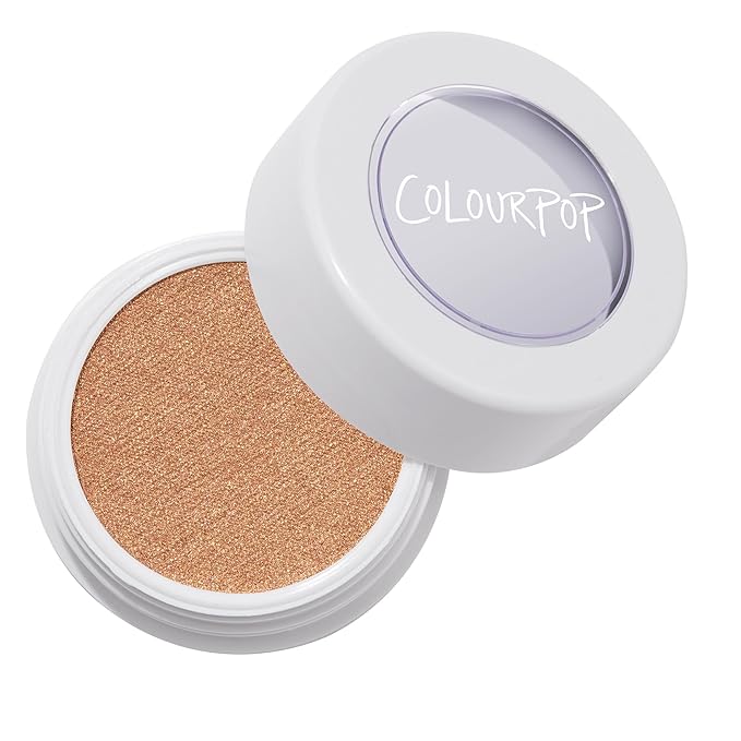 ColourPop Super Shock Highlighter Makeup - High-Pigment, Crème-Powder Face Makeup - Buildable & Blendable Formula with a Unique Bouncy Texture - Avalon (0.15 oz)