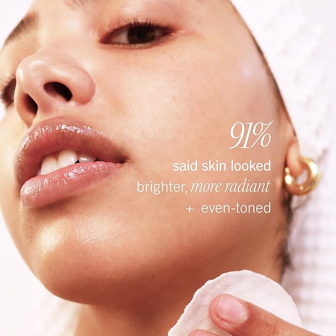 First Aid Beauty - Facial Radiance Pads with Gycloic & Lactic Acids – Daily Exfoliating Pads with AHA that Help Tone & Brighten Skin – Makeup Routine Prep - Compostable for Daily Use – 90 Count