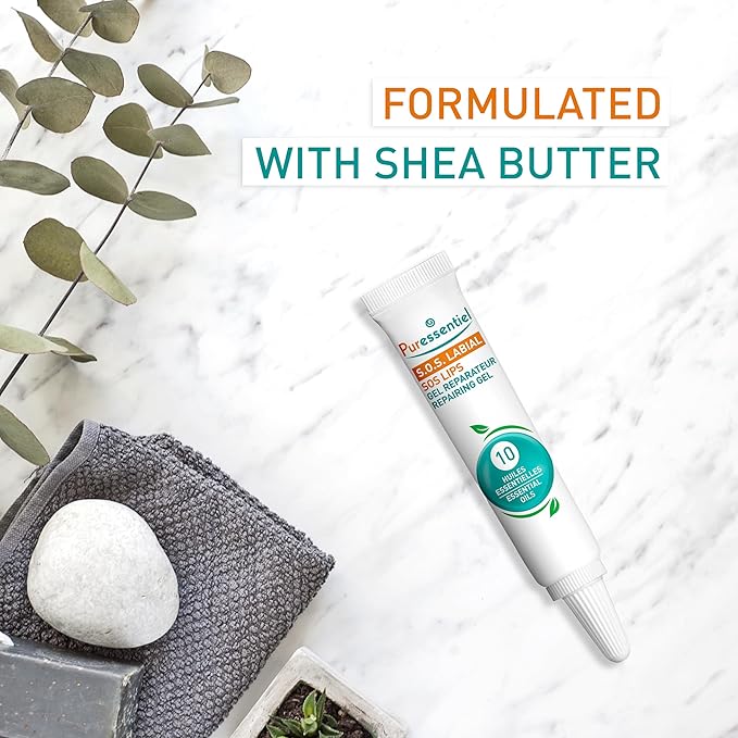 Puressentiel SOS Lip reparing Gel by Puressentiel for Unisex - 0.17 oz Gel