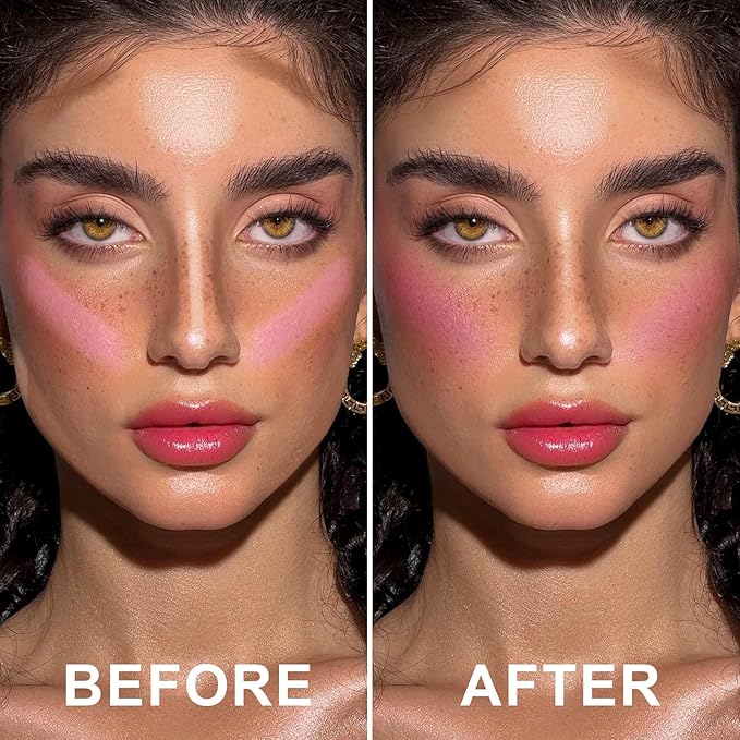 6 Colors Cream Contour Stick Makeup Contour Kit,Double-ended Cream Bronzer Stick for Sculpt, Highlighter Stick,Cream Blush Stick,Lightweight Contour Makeup Kit, Matte & Dewy Finish (SET B)