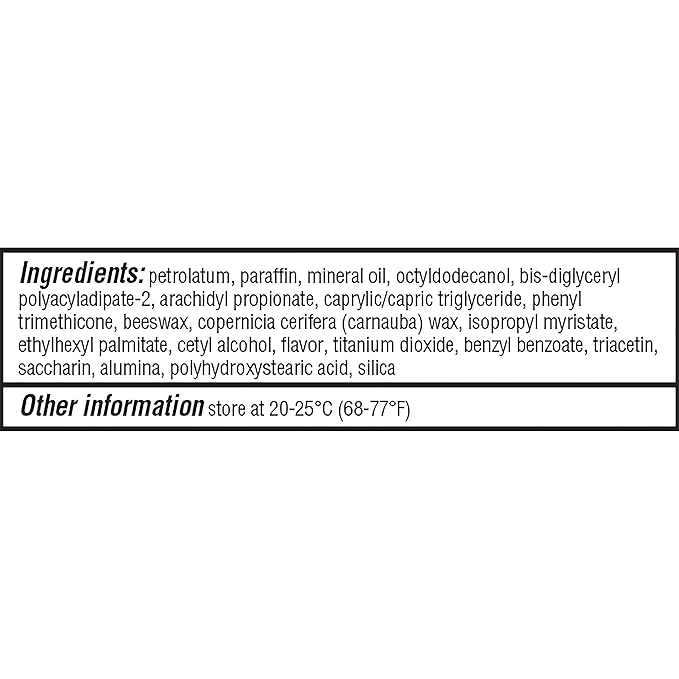 Limited Edition Flavored Lip Balm Tubes, Lip Moisturizer for Lip Care - 0.15 Oz (Pack of 3).