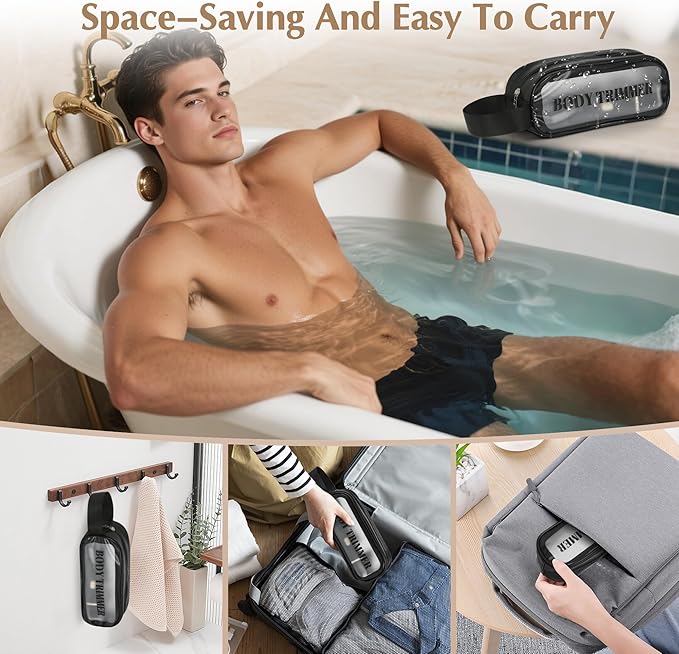 Electric Bikini Trimmer for Women - 5 in 1 Rechargeable Electric Razors for Women, IPX7 Waterproof Pubic Hair Trimmer, Painless Womens Body Shaver, Facial Razor & Nose Hair Shaver, Black