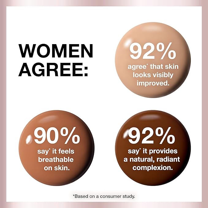 Maybelline Dream Radiant Liquid Medium Coverage Hydrating Makeup, Lightweight Liquid Foundation, Honey Beige, 1 Count