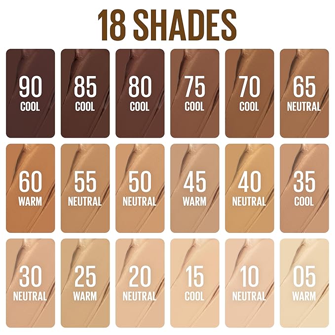 Maybelline Lifter Stix Multi-Use Face Stick - Contour, Bronzer, Concealer and Foundation Stick, All-In-One Creamy Face Makeup Stick with Cranberry Seed Oil, 1 Count