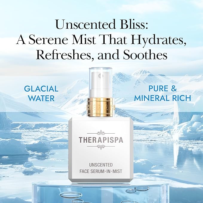 Face Serum-In-Mist – Unscented Hydrating Face Mist & Spray Serum with Niacinamide, Panthenol & Hyaluronic Acid for Sensitive Skin & Deep Moisture (2.0 fl oz)