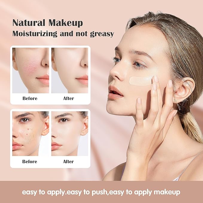 Hydrating Makeup Primer with Hyaluronic Acid, Face Foundation Primer, Base Primer for Shine, Oil Control, Add Moisture, Smooth Texture, Hides Wrinkles for Long-Lasting Makeup, 0.71 FL.OZ