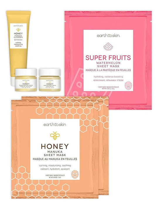 Earth To Skin Honey Travel Set