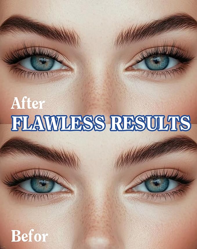 Lashes Natural Wispy Strip Eyelashes Natural Look Flared False Eye Lashes Soft Lash Fluffy Cat Eyelash 7 Pairs Everyday D05