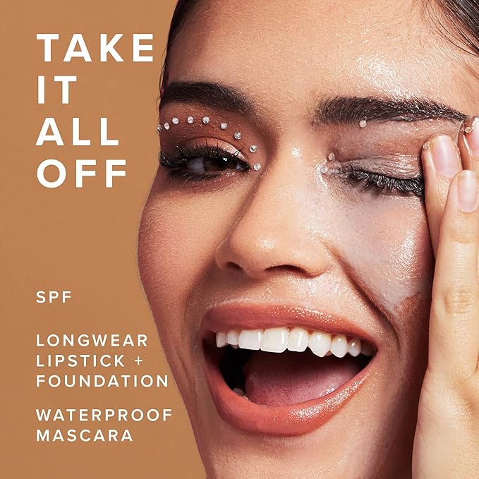 Farmacy Makeup Remover Cleansing Balm - Clearly Clean Sensitive Skin Makeup Remover + Oil Based Cleanser - Gentle Exfoliating Double Cleanser - Melts From Balm to Milky Lather - Fragrance Free (100ml)