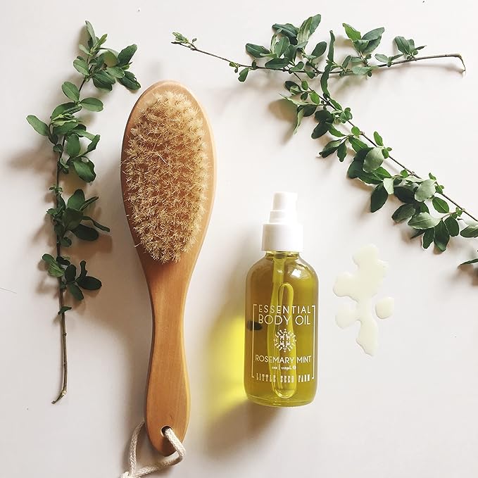 Little Seed Farm Essential Body Oil, Rosemary Mint, 4oz
