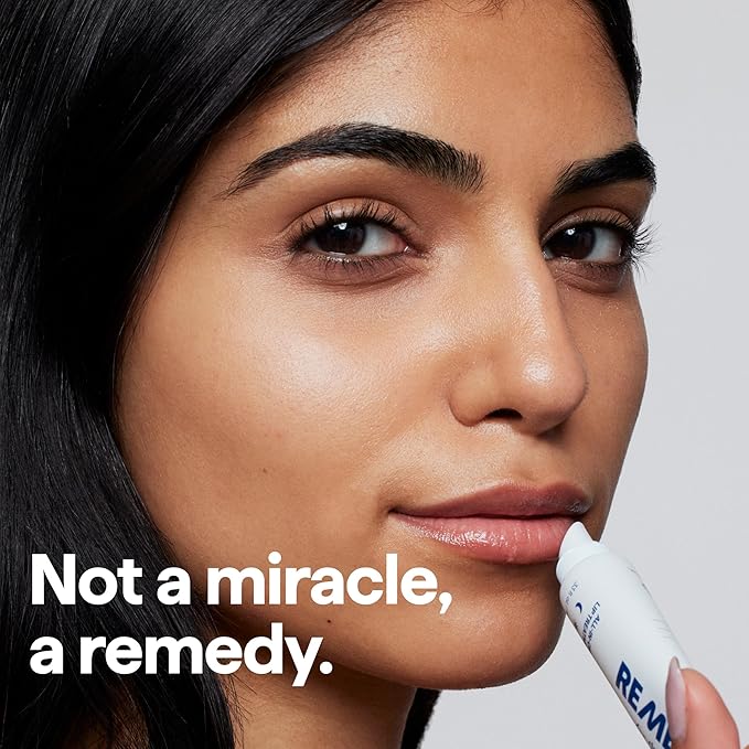 Remedy for Dry Lips - Hydrating and Healing Lip Balm Ointment with Ceramides, Peptides, and Dimethicone - Repairs Dry, Cracked Lips - By Dermatologist Dr. Shah