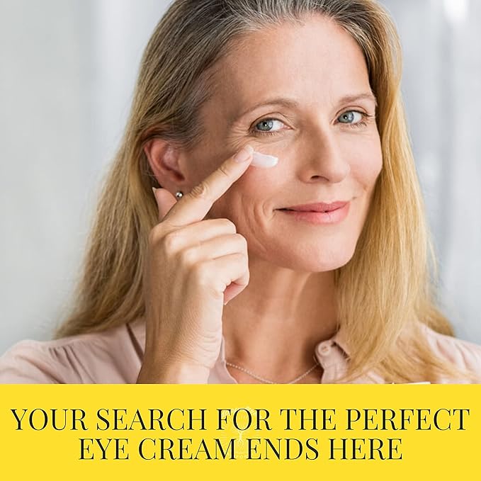 Doppeltree Caffeine Under Eye Cream Anti Aging Men and Women, for Wrinkles, Puffy Eyes and Dark Circles - Brightening & Firming, Minimize Bags, Puffiness and Fine Lines