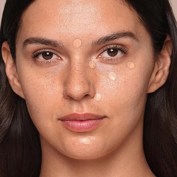 Jouer Essential High Coverage Liquid Concealer - Brightening Concealer - Color Corrector for Under Eye Dark Circles, Spot Coverage, and Eye Primer - Soft Matte Finish, Biscotti