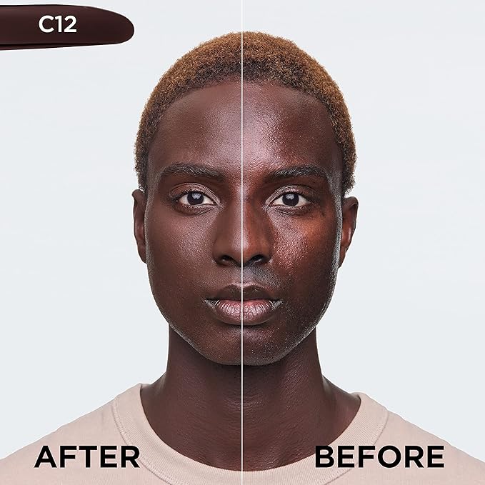 L'Oreal Paris True Match Super-Blendable Foundation, Medium Coverage Liquid Foundation Makeup, C12, Deep, 1 Fl Oz