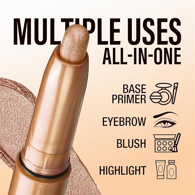 Jolilab Eyeshadow Stick Set, 2 PCS Matte Professional Bright-Colored Contouring and Highlight Stick, Cream Waterproof Long Lasting High Pigmented Eye Shadow. (2, 01+23 2pcs)