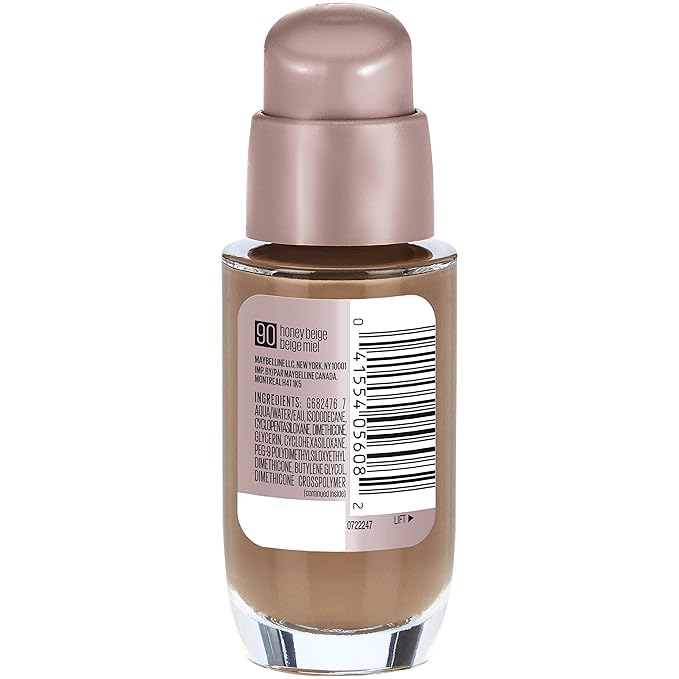 Maybelline New York Dream Satin Liquid Foundation, Honey Beige 1 oz