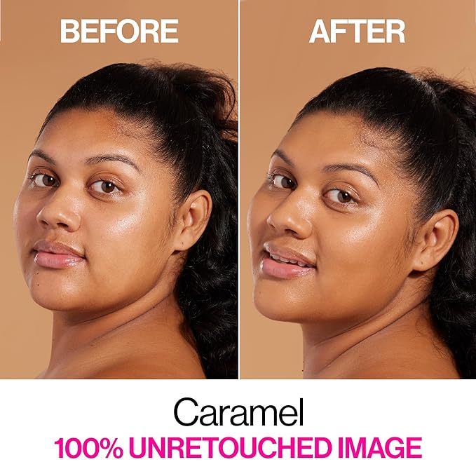 wet n wild Bare Focus Skin Tint, 5% Niacinamide Enriched, Buildable Sheer Lightweight Coverage, Natural Radiant Finish, Hyaluronic & Vitamin Hydration Boost, Cruelty-Free & Vegan - Caramel