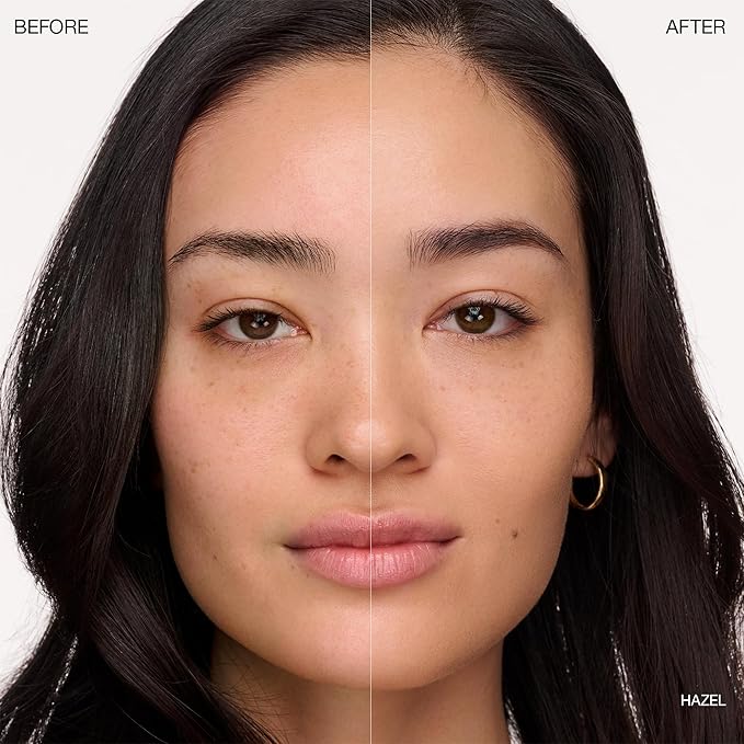 Ogee Complexion Perfecting Under Eye Concealer - Certified Organic Full Coverage Concealer - Buildable Coverage - HAZEL 2.90N - Light (Golden Undertones)