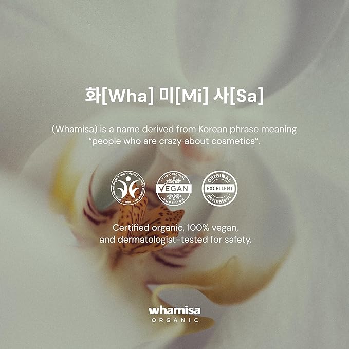 Whamisa Organic Cactus Magic Serum, Anti-Wrinkle & Brightening, Rejuvenation, Strengthen Skin Barrier, Probiotics, Hydrating, Facial Ampoule, Pore Refining (32ml)