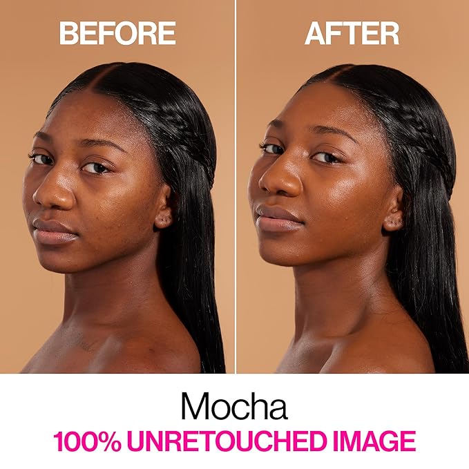 wet n wild Bare Focus Skin Tint, 5% Niacinamide Enriched, Buildable Sheer Lightweight Coverage, Natural Radiant Finish, Hyaluronic & Vitamin Hydration Boost, Cruelty-Free & Vegan - Mocha