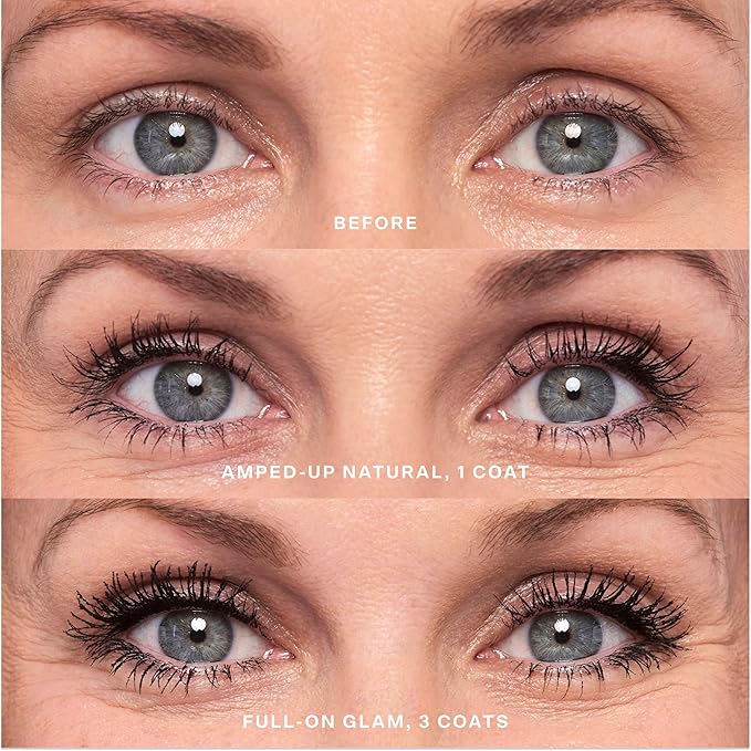 Tower 28 MakeWaves Mascara - Volumizing and Lash Lengthening Water-Resistant Mascara - No Clumping or Flaking - for Sensitive Eyes – Drift Brown