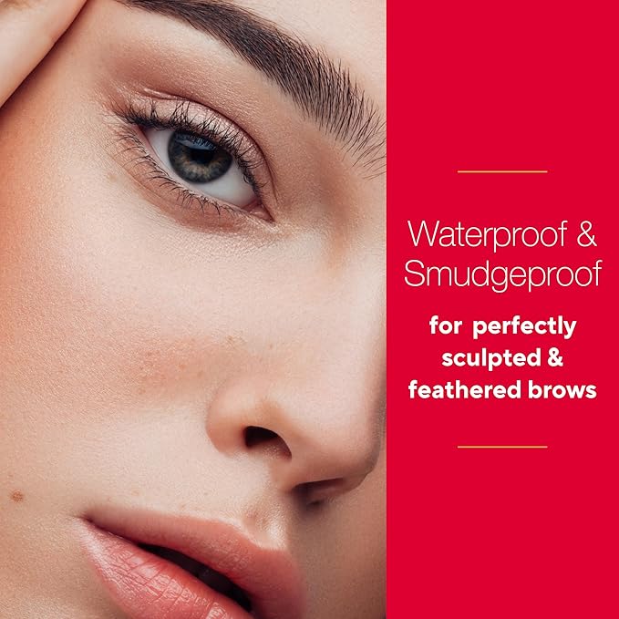 Mirabella Ultra Fine Brow Pencil, Anti-Chip Waterproof Eyebrow Pencil - Smudgeproof, Blendable & Retractable Eyebrow Pencil to Define and Fill In Brows Naturally - Auburn