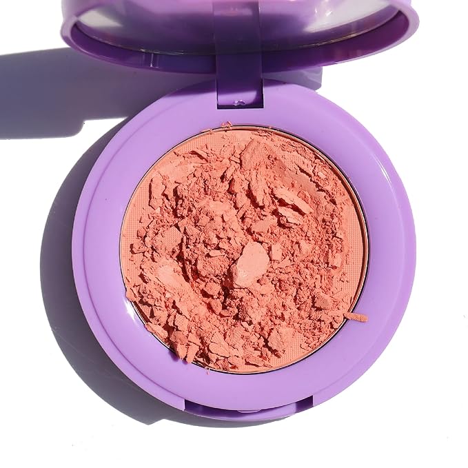 Half Caked In Bloom Powder Blush | vegan & cruelty-free, fragrance-free, highly pigmented, primer-infused | 3.8g (Me & U)
