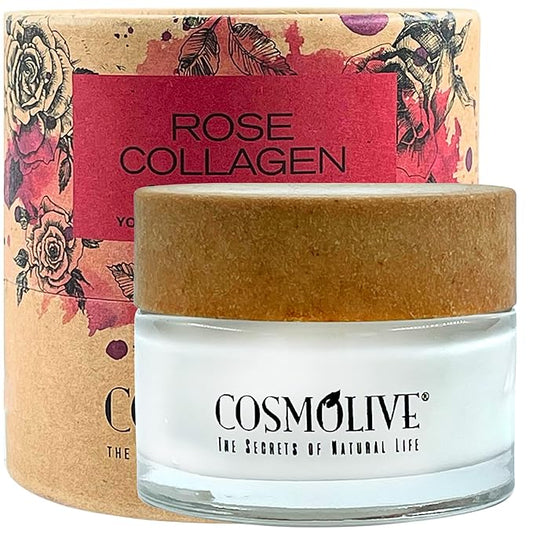 Natural Moisturizer Face Creams (Rose Collagen)