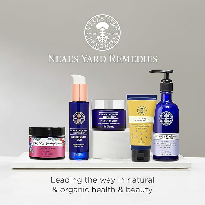 Neal's Yard Frankincense Intense Age Defying Eye Cream with Green Tea & Plant-Based Peptides, Smoothes Fine Lines & Wrinkles, Cruelty-Free,15g