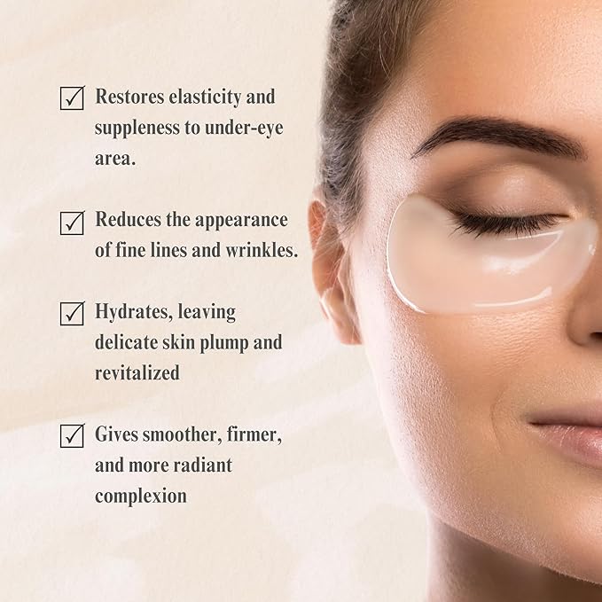 Collagen Under Eye Patches, Dark Circle & Wrinkles Under Eye Mask, Pack of 5