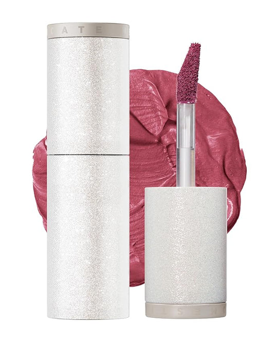 HEVVYMAKEUP Blurring Effect Lip Tint - Airy Velvet Matte Lips - Vegan, Longwear, Vibrant, Buildable Creamy Soft Texture - Korean Lip Makeup, Bite Me, 0.13 fl.oz.