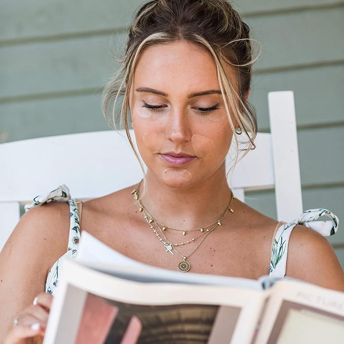 Toute Nuit Wrinkle Patches – Trial Pack – Face Tape for Forehead, Eyes & Mouth – Hypoallergenic Anti Wrinkle Patches – 54 Count, Made in USA