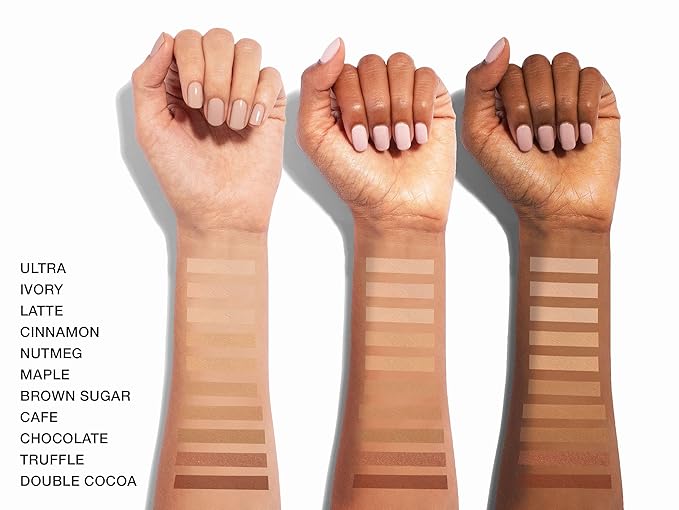 bellapierre Compact Mineral Foundation SPF 15 | Vegan & Cruelty Free Natural Makeup | Full Coverage Matte Foundation | Hypoallergenic | Oil & Talc Free - 0.35 Oz - Café